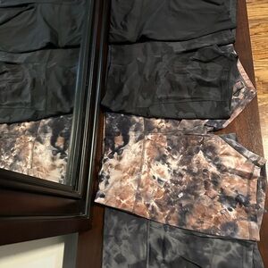 Lululemon Bike Short Bundle - Size 12